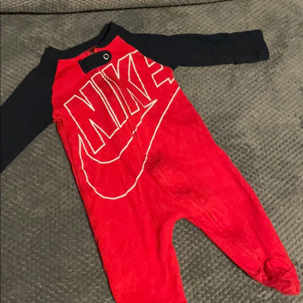 Red / Dark Blue Onesie